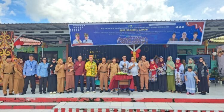 SMP Negeri 4 Sampit Rayakan HUT ke-41, Sudah Masuki Tahap Kedewasaan Pendidikan