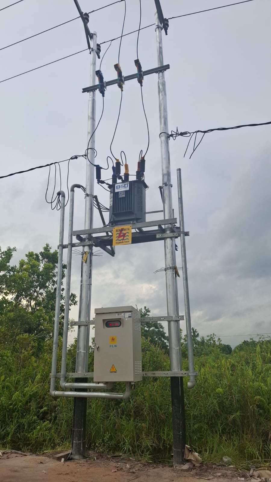 Kabel Trafo PLN di Sampit Hilang, Listrik Warga RT 74 MB Ketapang Padam 