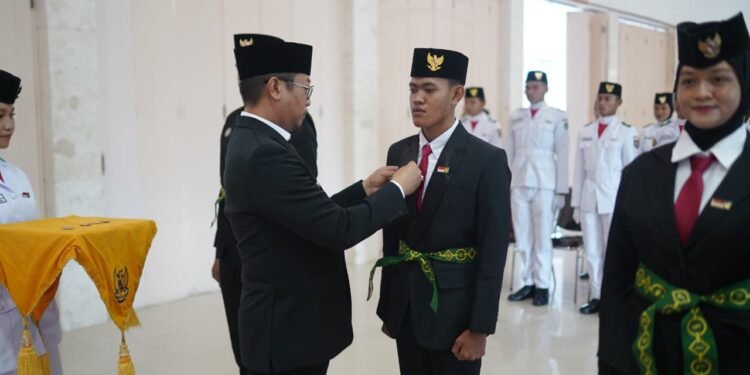 Duta Pancasila Paskibraka Sukamara Resmi Dilantik