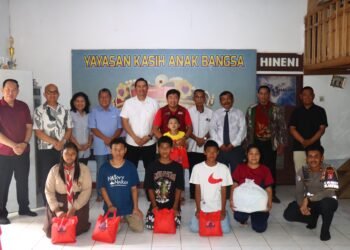 Kapolsek Kolam Ajak, Pelajar Stop Bullying