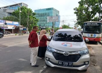 Bapenda Kobar dan Satlantas Gelar Razia Kendaraan