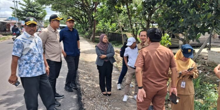 Turun ke Lapangan, Komisi IV DPRD Kotim Kawal Mutu Proyek Jalan 2025