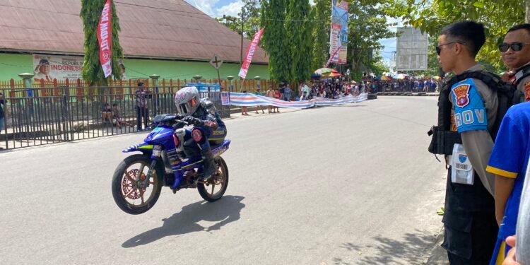 Ratusan Starter Tampil Dalam Motorprix Kotim Road Race 2025