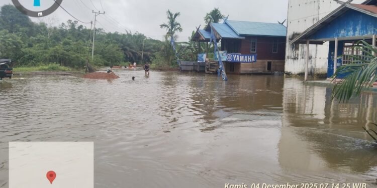 Desa Tumbang Mujam Banjir