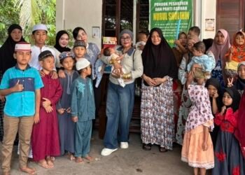 Owner Pancar Mart Berbagi di Panti Asuhan saat Ramadan