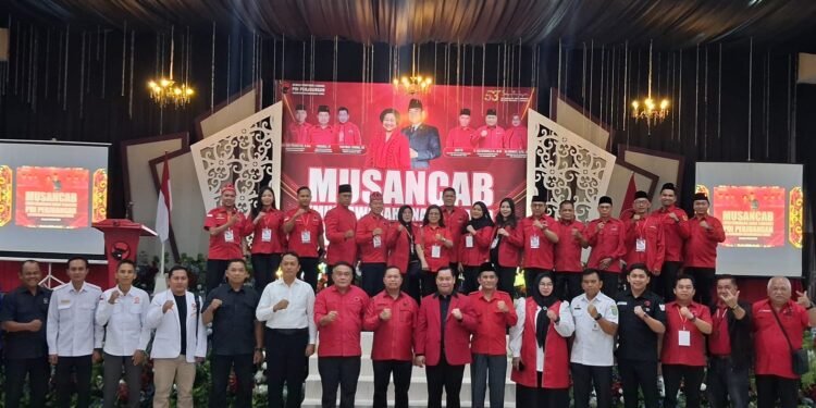 Musancap PDIP Kotim Perkuat Mesin Partai hingga Desa, 185 Pengurus Baru Disusun